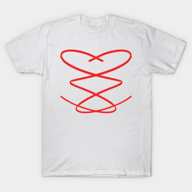 Love beat wave T-Shirt by Toozidi T Shirts